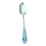 Set of 12 small Christofle Art Deco spoons
