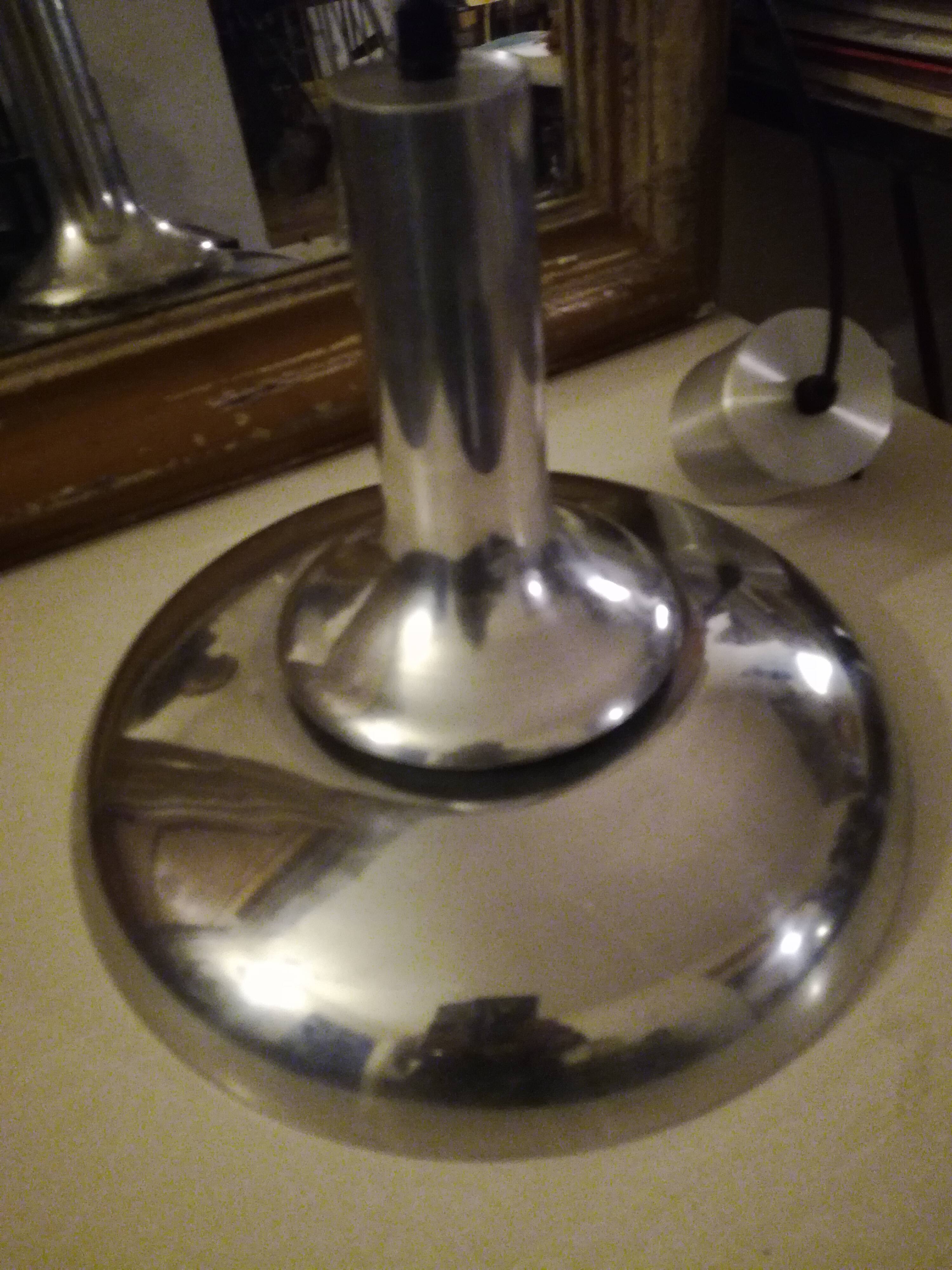 Lustre en inox design