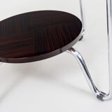 Makasar Ebony table made in 1950s Czechia by Kovona