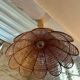 Relux Italy wicker flower pendant light