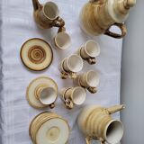 Coffee service for 10 people Longchamp 23 pieces 70s