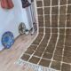 Handmade wool Berber rug 300X200 cm