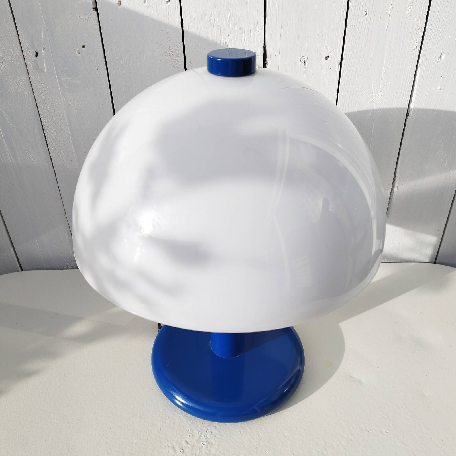 Mushroom lamp design 80's vintage 1