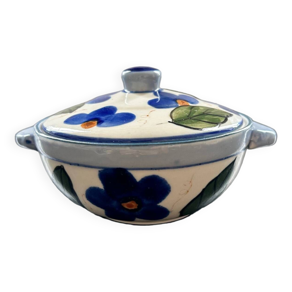 Bonbonnière en porcelaine à décor floral — Beyit