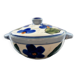 Porcelain candy dish with floral decoration