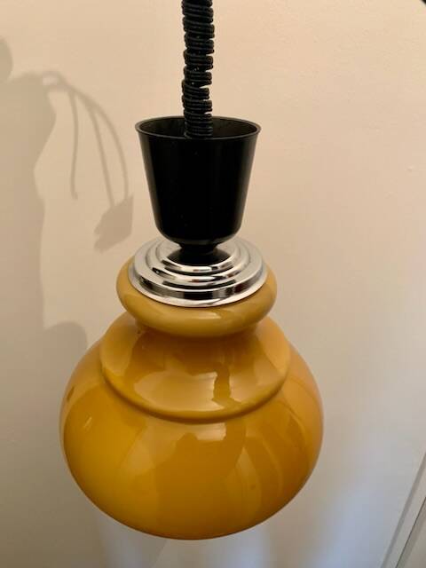 Suspension Ceiling Lamp Vintage Space Age 70's