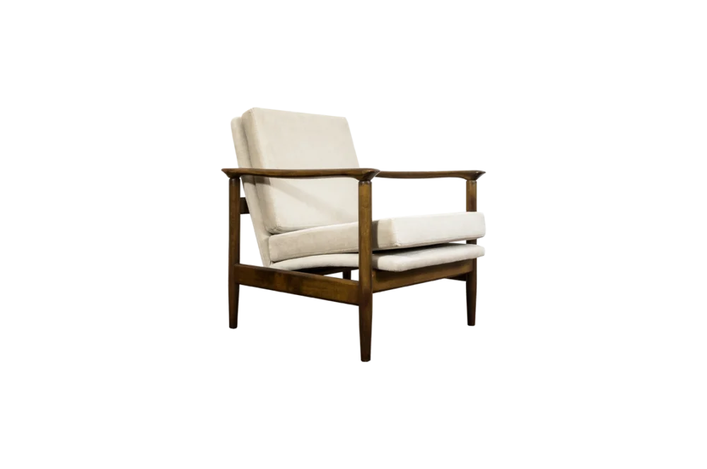 Vintage Armchair "Gfm 142" Designed By Edmund Homa, Gfm, Poland, 1960’s