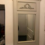 Miroir en bois de paulownia