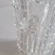 Crystal ice bucket and stainless steel tongs