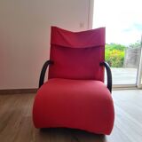 Ligne roset zen armchair with footrest