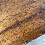 Table de ferme en chêne XVIIIème