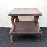 Vintage vine and wood table
