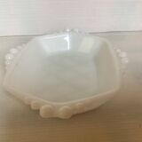 Beaded opaline ring holder tray