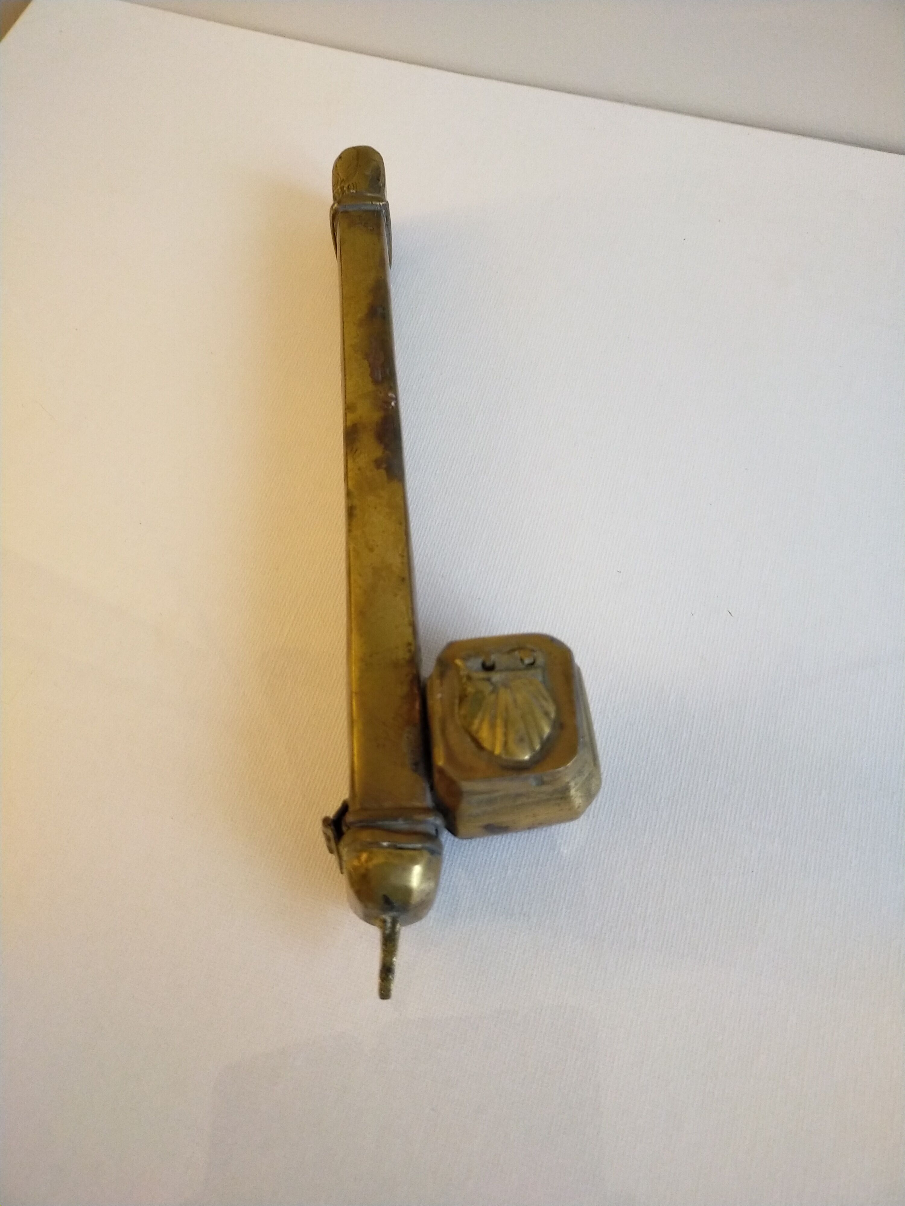 Brass case for writing