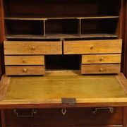 Mahogany drop-leaf secretary – Louis XVI period