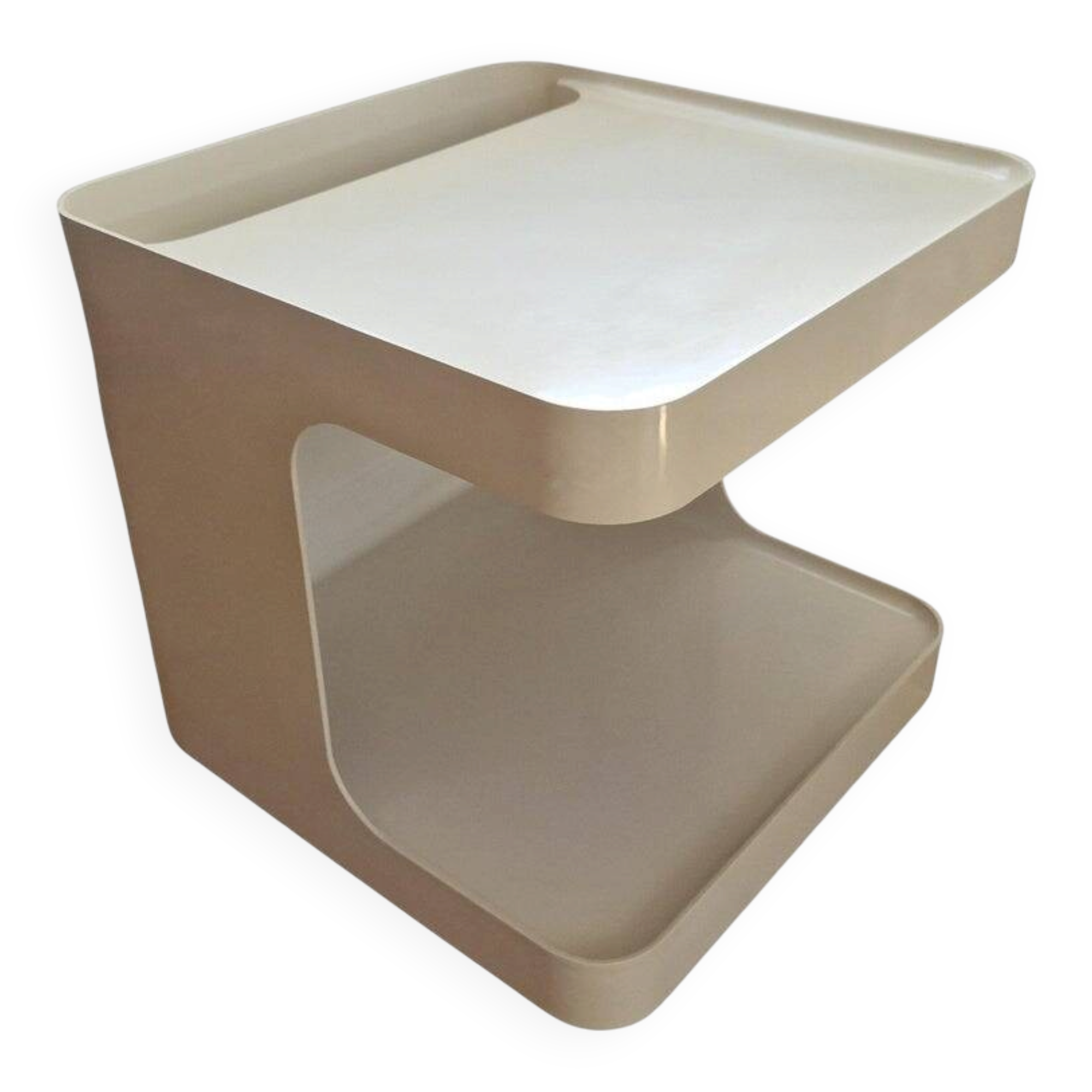 Midcentury Side Table, GAME, Marcello Siard for Longato, Italy, 1970s