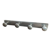 Patère en bois et aluminium