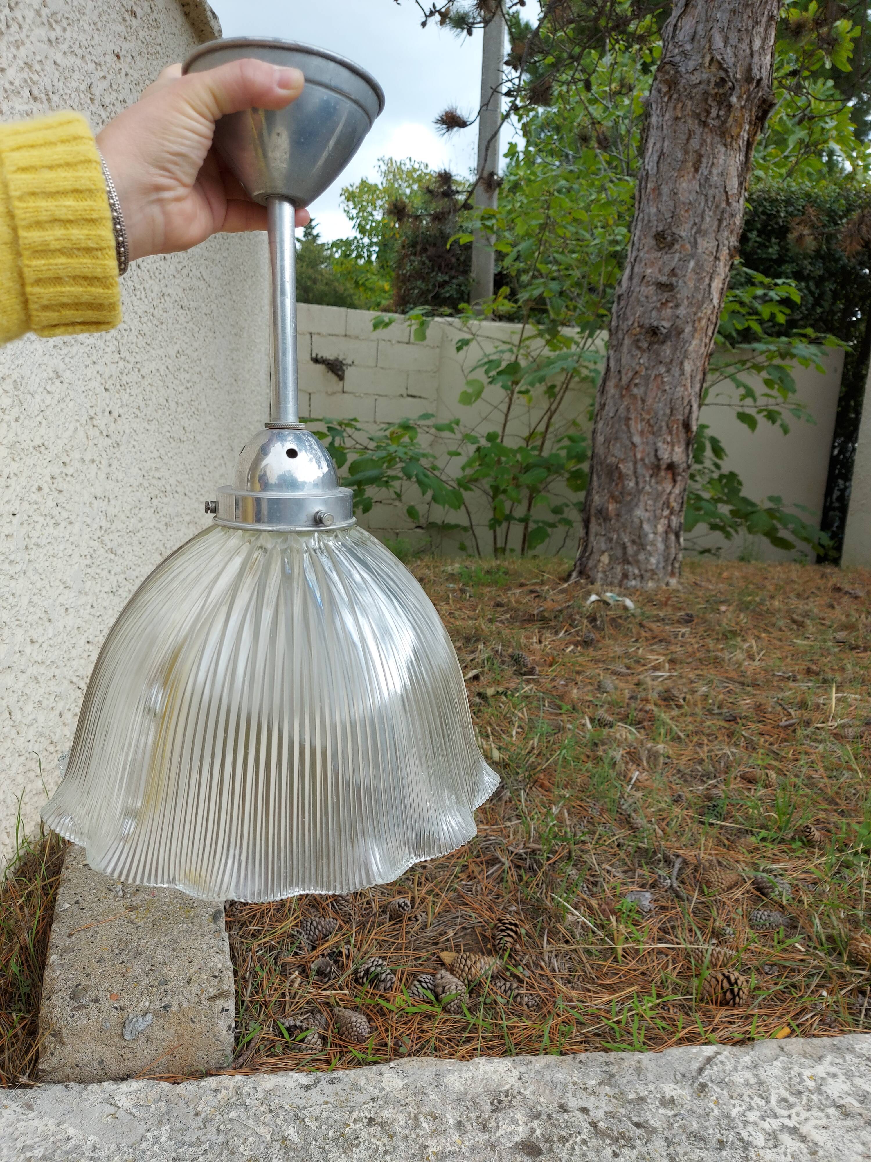 Holophane hanging lamp