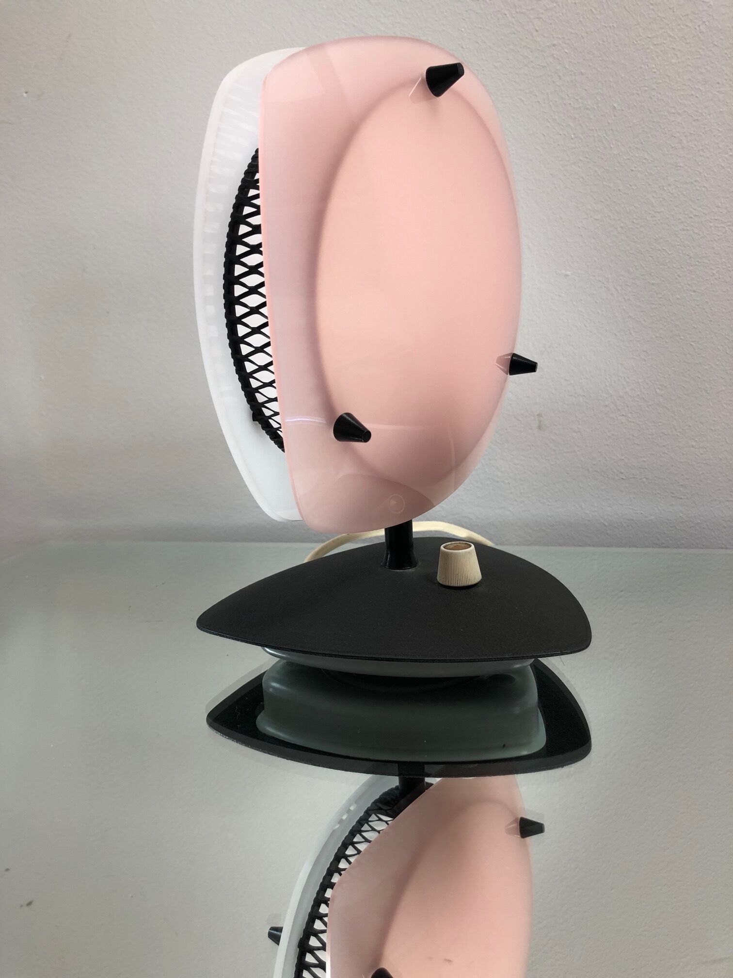 Tele-ambiance / Sonnenkind design lamp with dimmer, 1950s