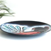 Enamelled catchall "Colombe", 1950s