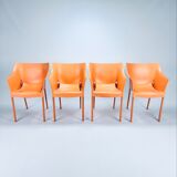 Set of 4 Dr. No chairs by Philippe Starck for Kartell, 1990s