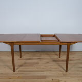 Table à manger extensible en teck de McIntosh, années 1960