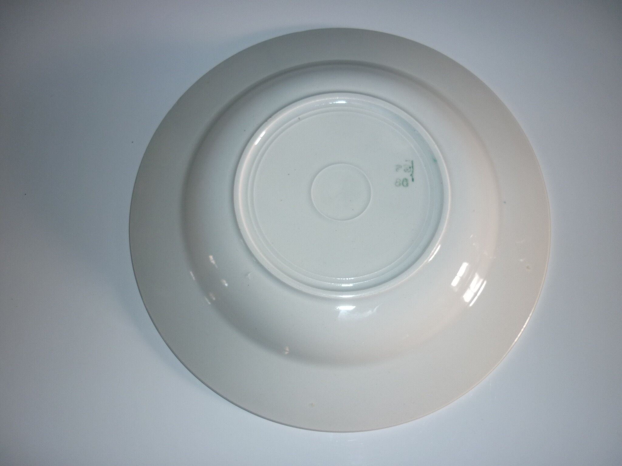 Tulip plates and garnet red bouquet