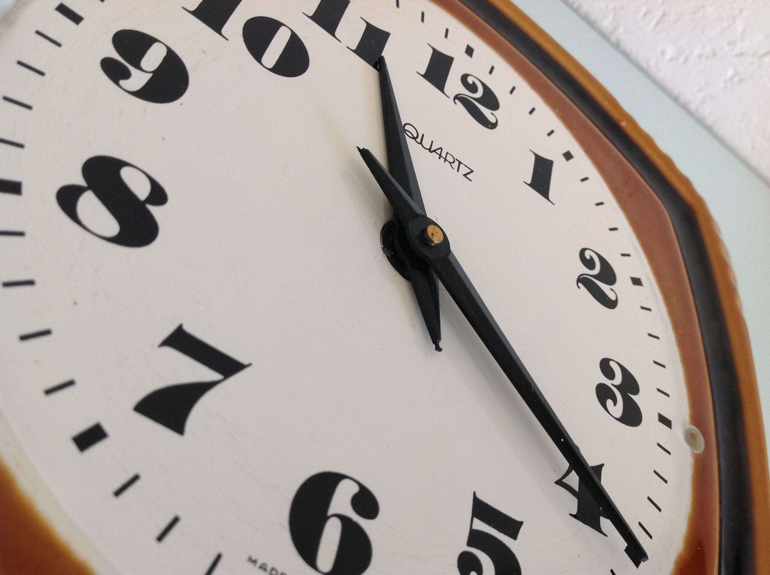 Clock in ceramic - 60-70s