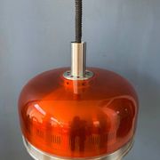 Suspension UFO Space Age transparent orange