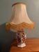 Antique lamp (1920s/30s) in Nancy porcelain, height 50 centimetres.
