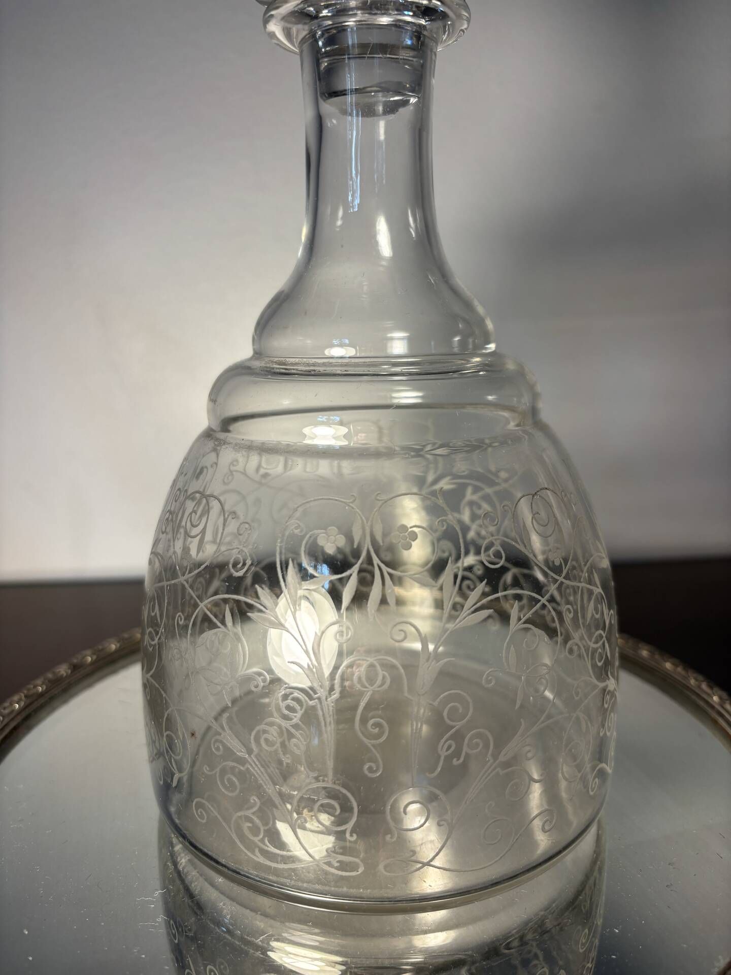 Carafe Baccarat Michel Ange avant 1936