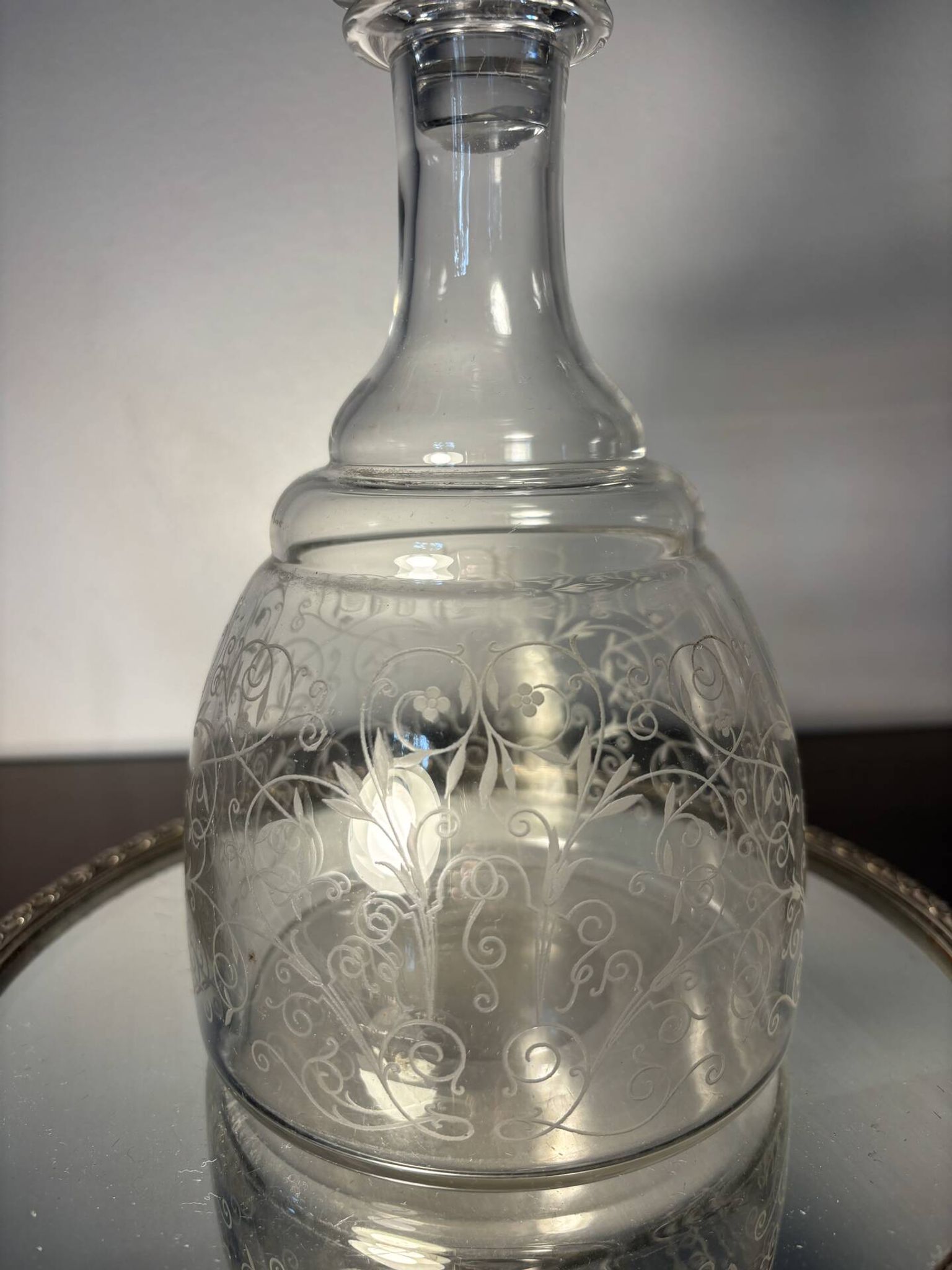 Carafe Baccarat Michel Ange avant 1936