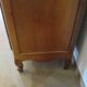 Rustic buffet Louis XV-Regency-jointed-massive wood-snail feet