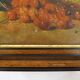 Tableau Nature morte aux cerises & citron, huile sur toile début XXème