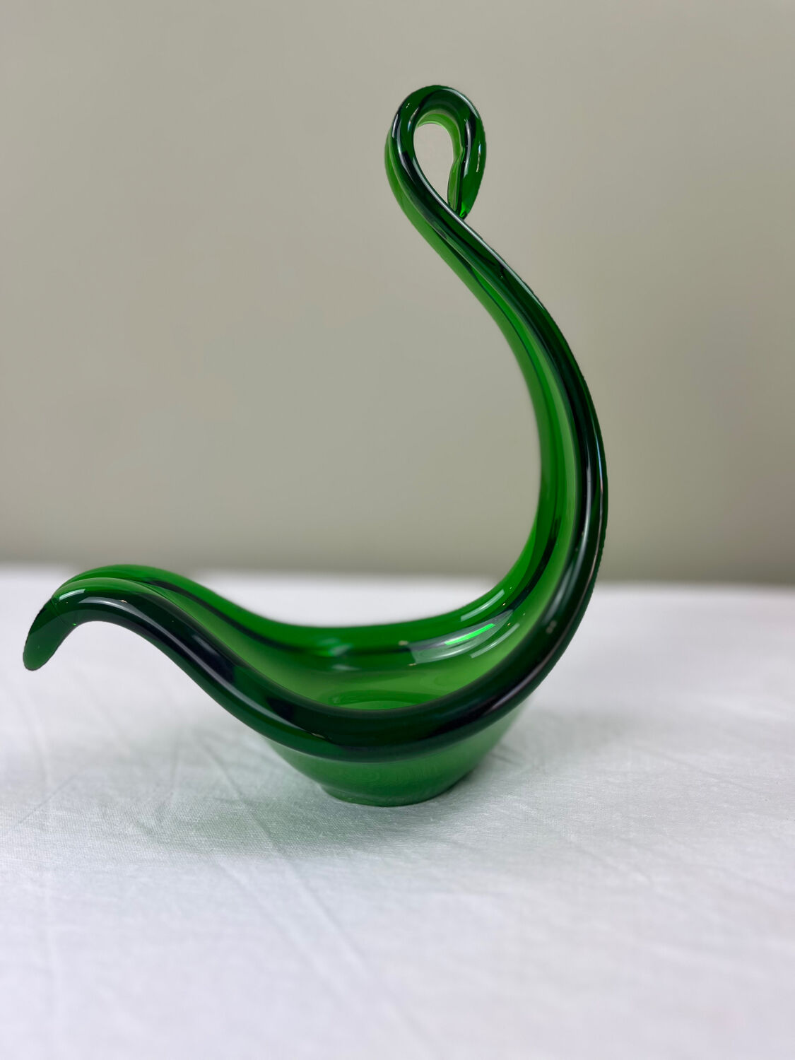 Murano swan catchall