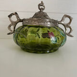 Glass biscuit bucket