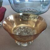 Old colored cup and cups