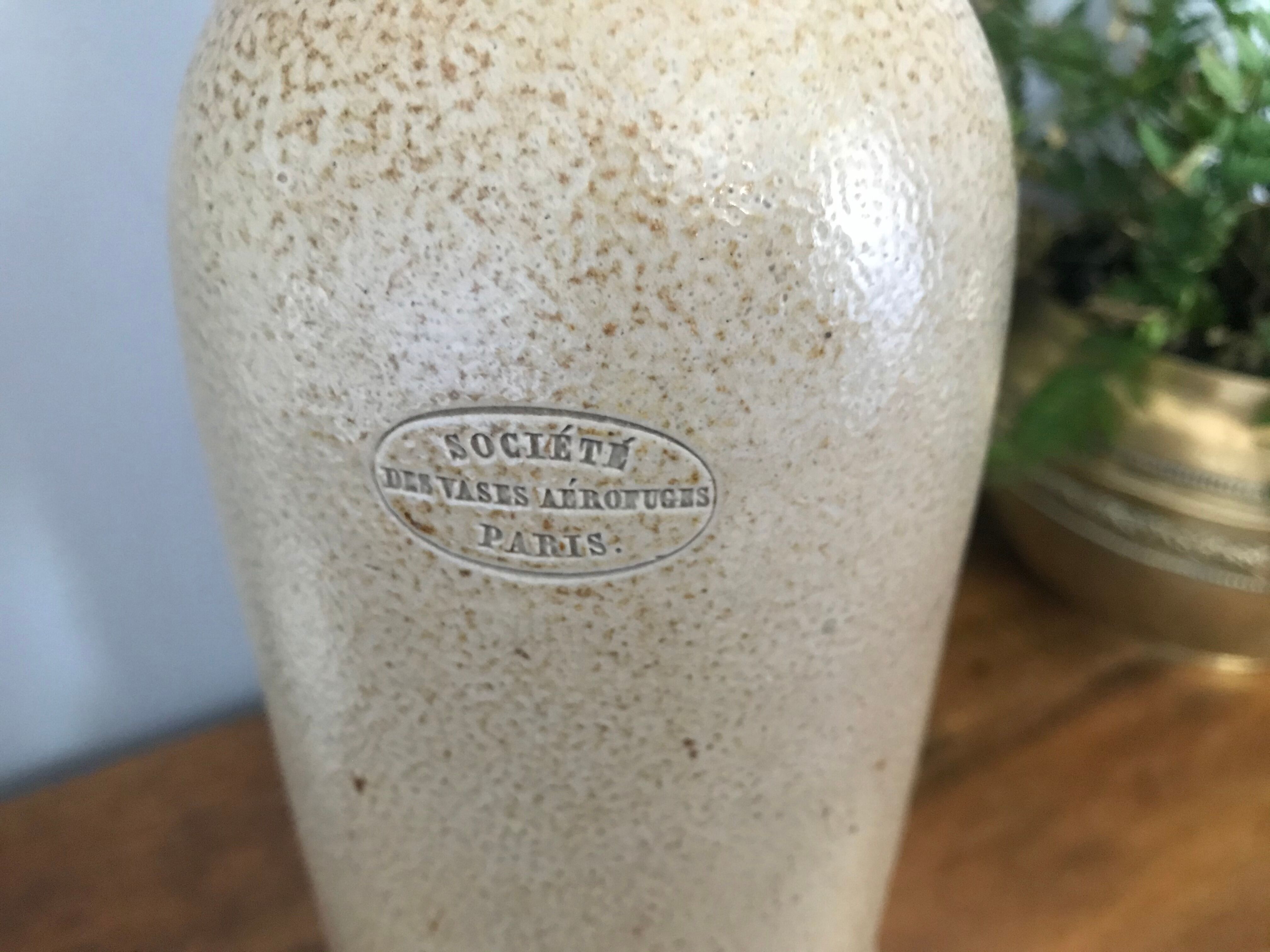 Old sandstone bottle