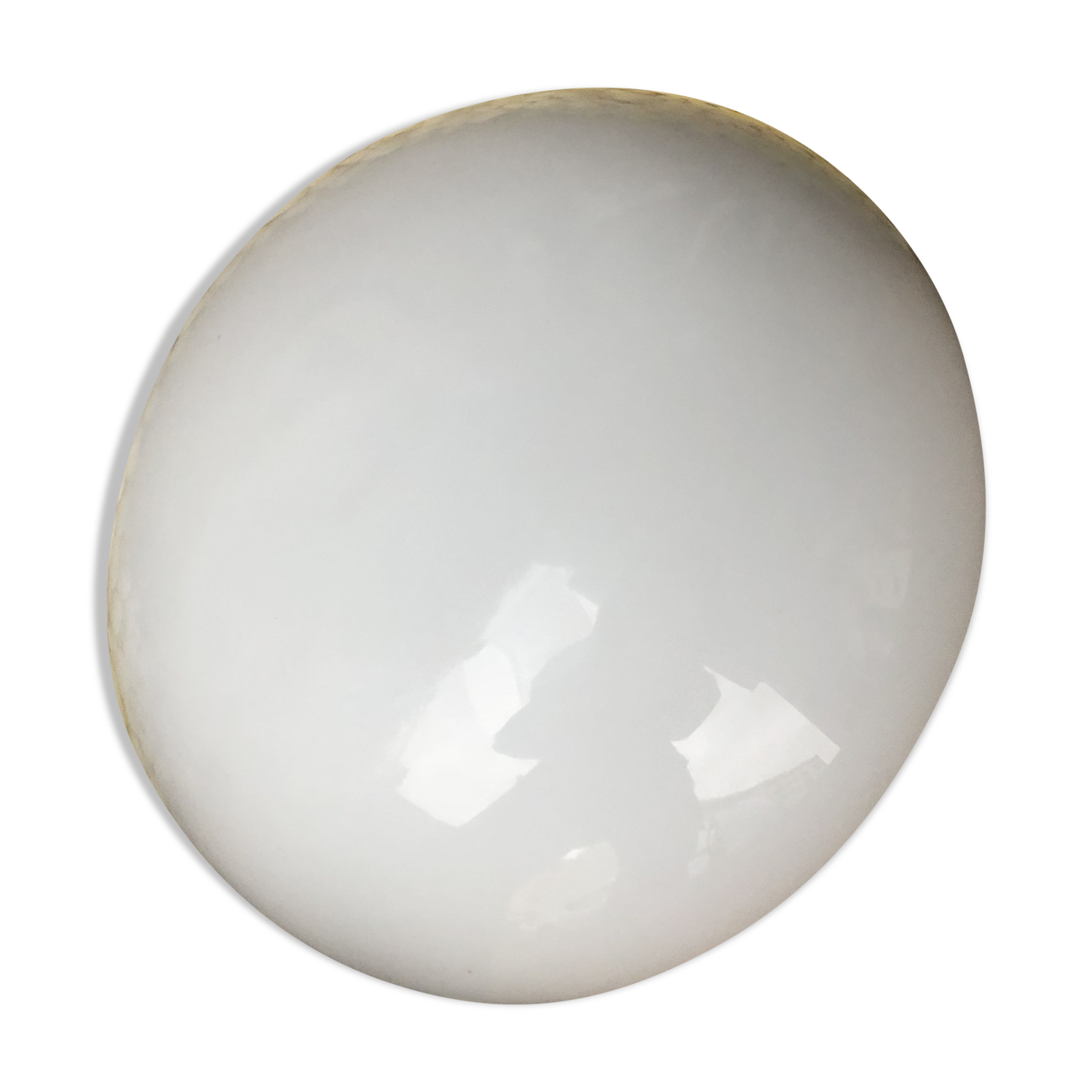 Apply half sphere white opaline