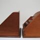 Deux range-courrier bois massif vintage