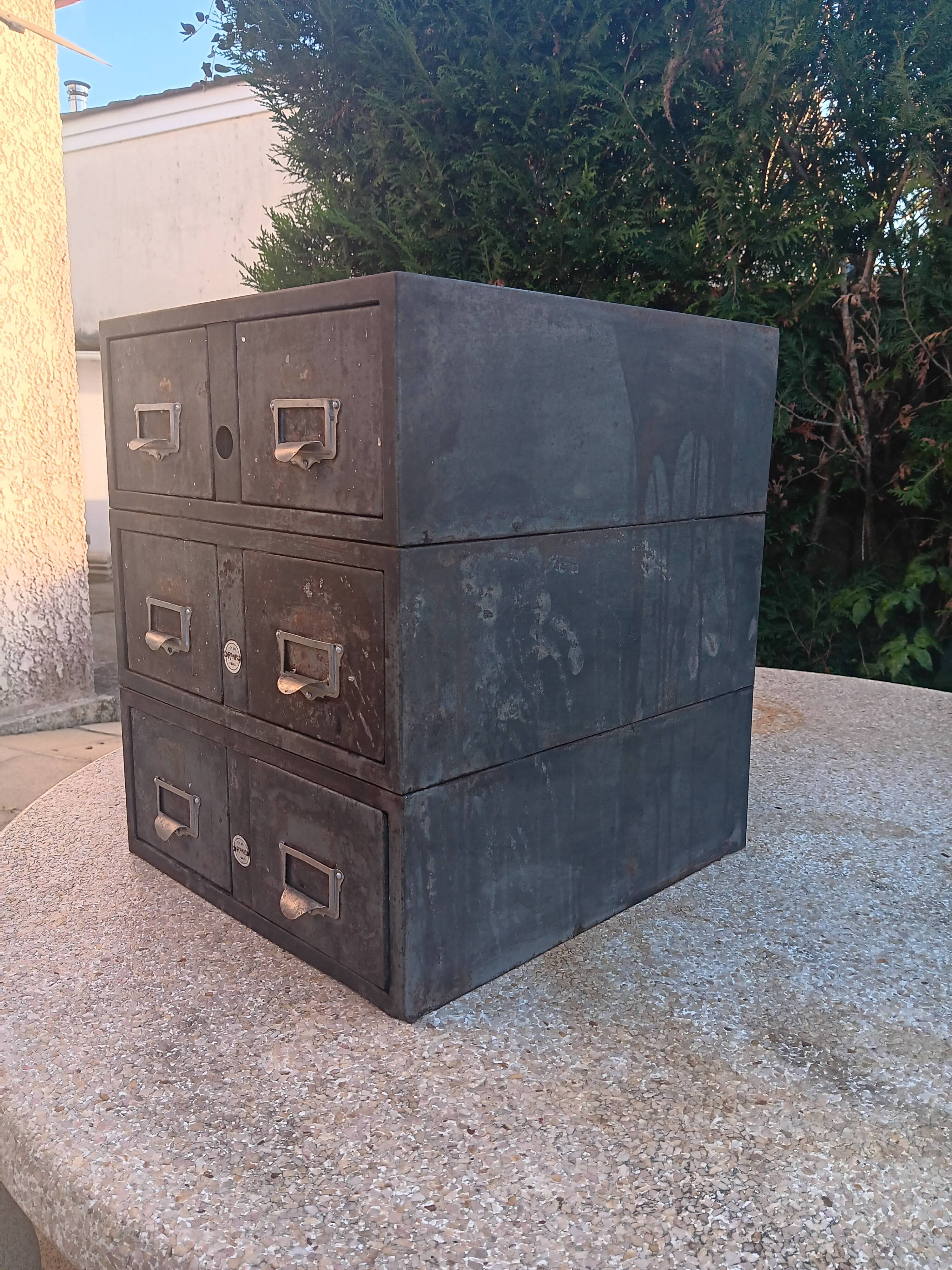 Industrial drawer furniture Ronéo