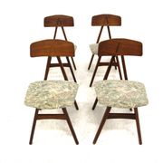 Set de 4 chaises scandinave "Nizza" Bengt Ruda Suède, 1960