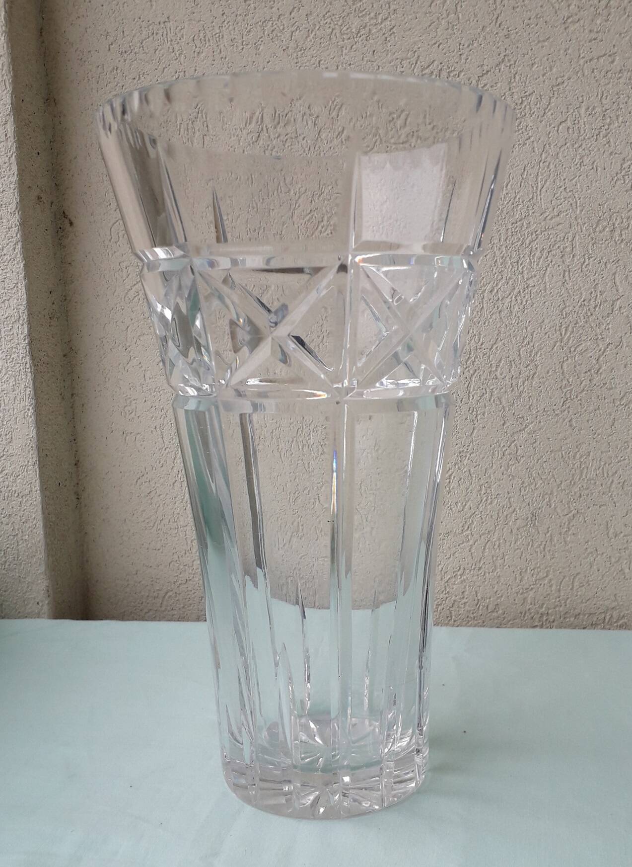 Crystal vase