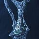Italian enameled ceramic pitcher / vase - L'Arc d'Auguste.
