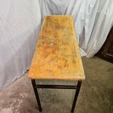 Double school desk 1970