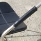 Armchair model "Rugby" design Gilbert Steiner Chrome and Black - 60s