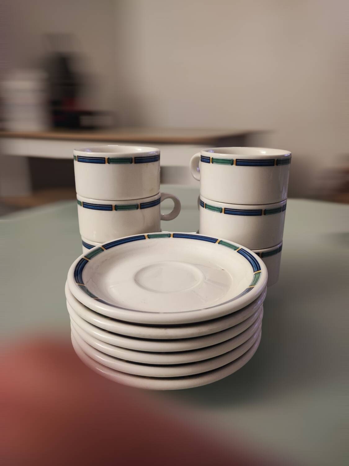 Set of 6 Coffee Cups