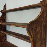 Old wooden shelf