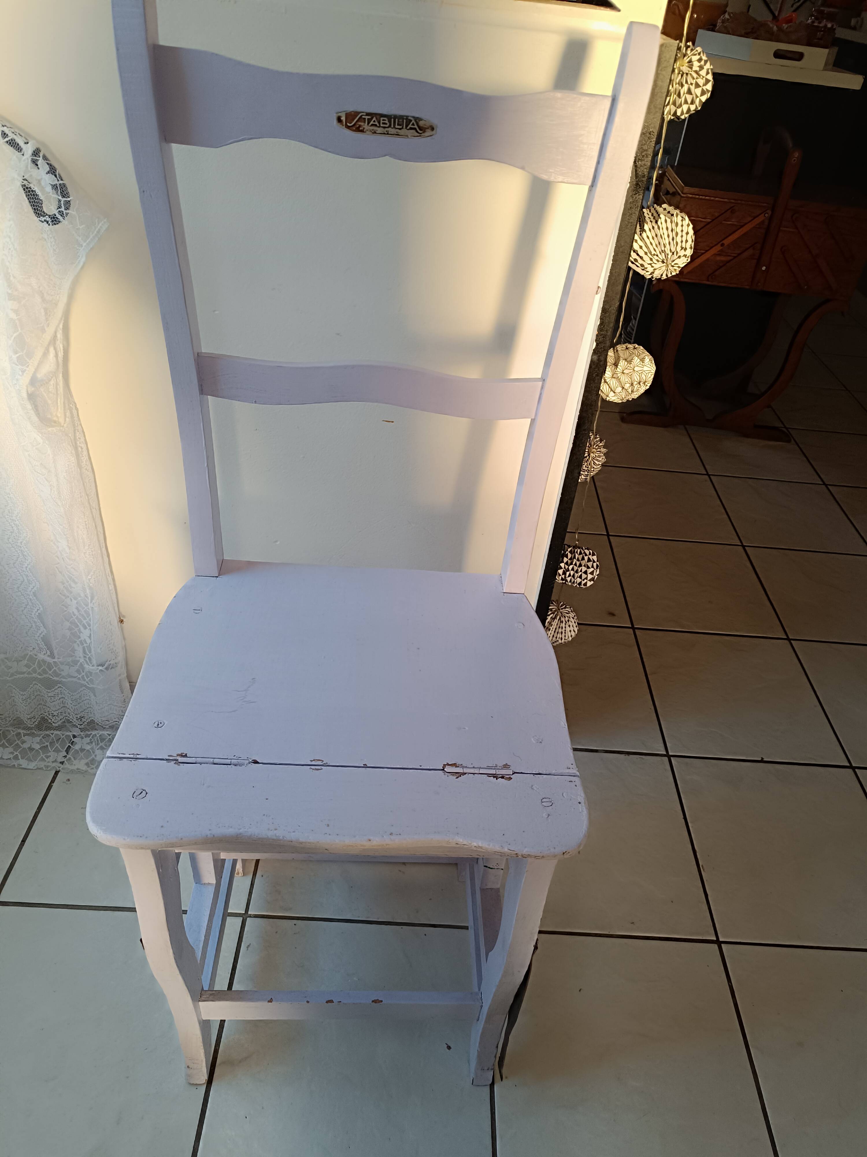 Old Stabilia stepladder chair