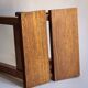 Wooden stool, reconstruction period, Anonymous craft work, 1950s
